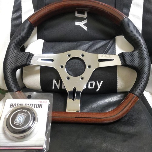 Nardi logo lenkrad leder holz - nardi,